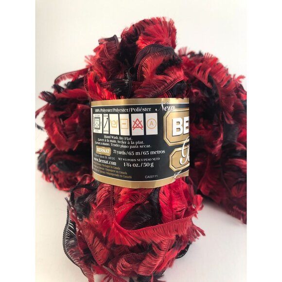 LOT OF 6 SKEINS: Bernat Boa. - Picture 2 of 4